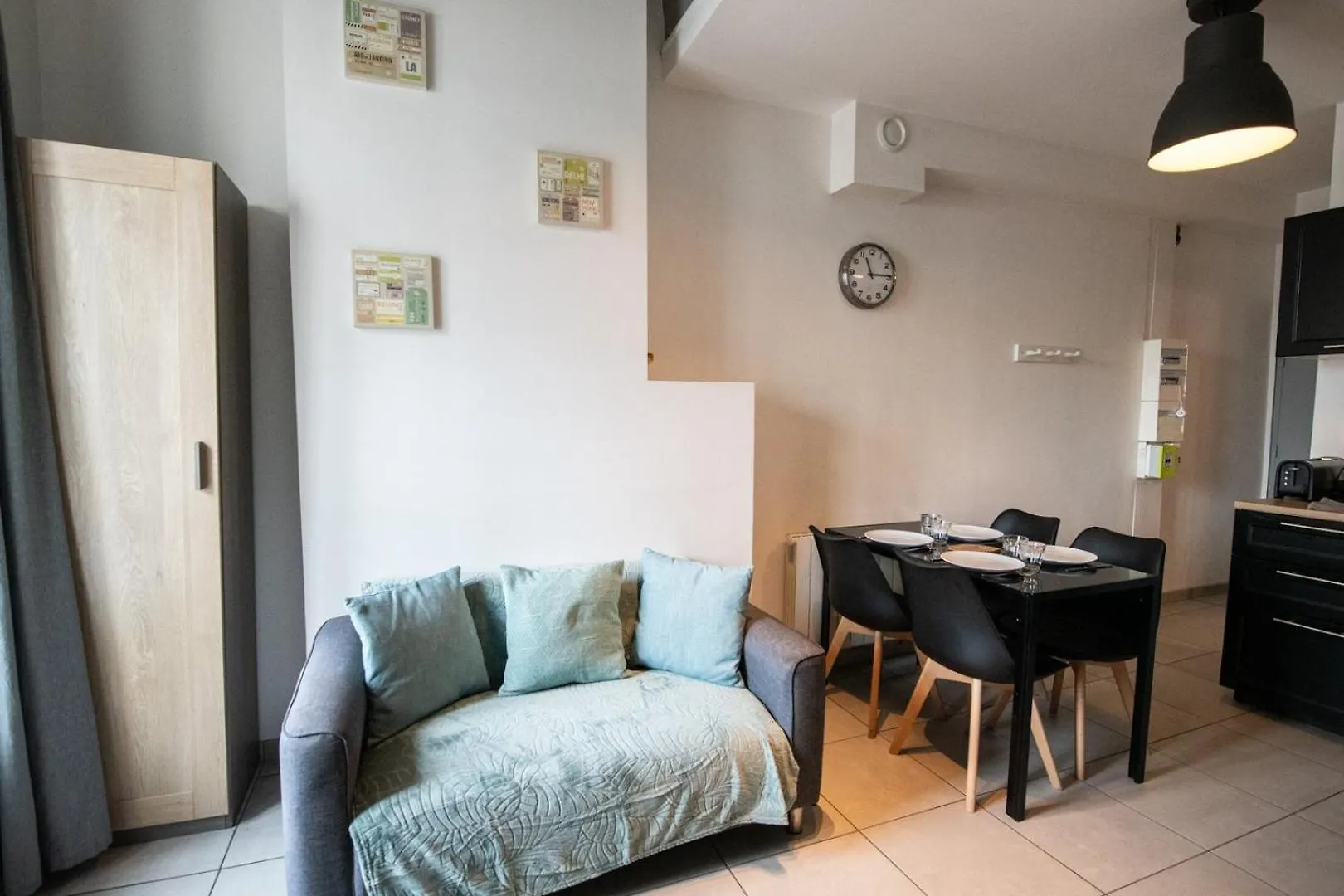 Апартаменты Urban Loft C Quartier Part-Dieu Avec Garage Inclus Лион